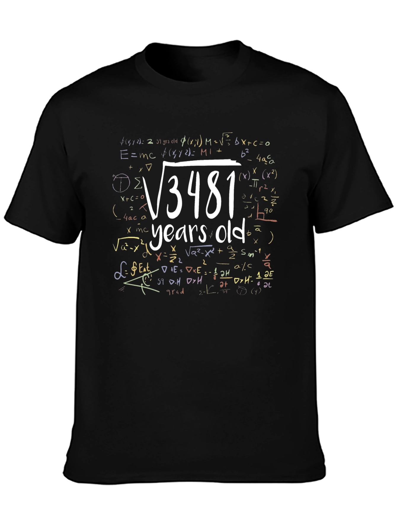 Funny Math Equation Birthday T-Shirt