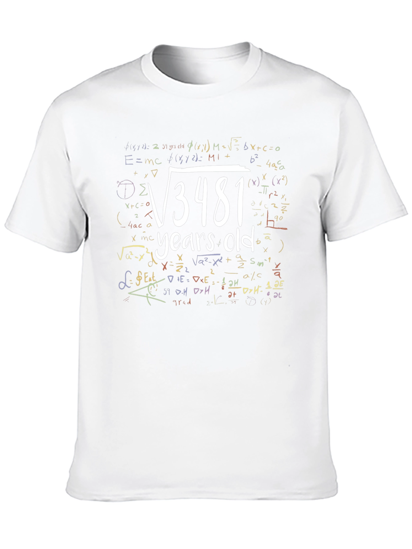 Funny Math Equation Birthday T-Shirt