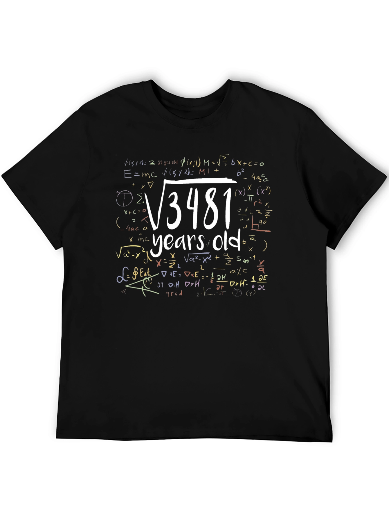 Funny Math Equation Birthday T-Shirt