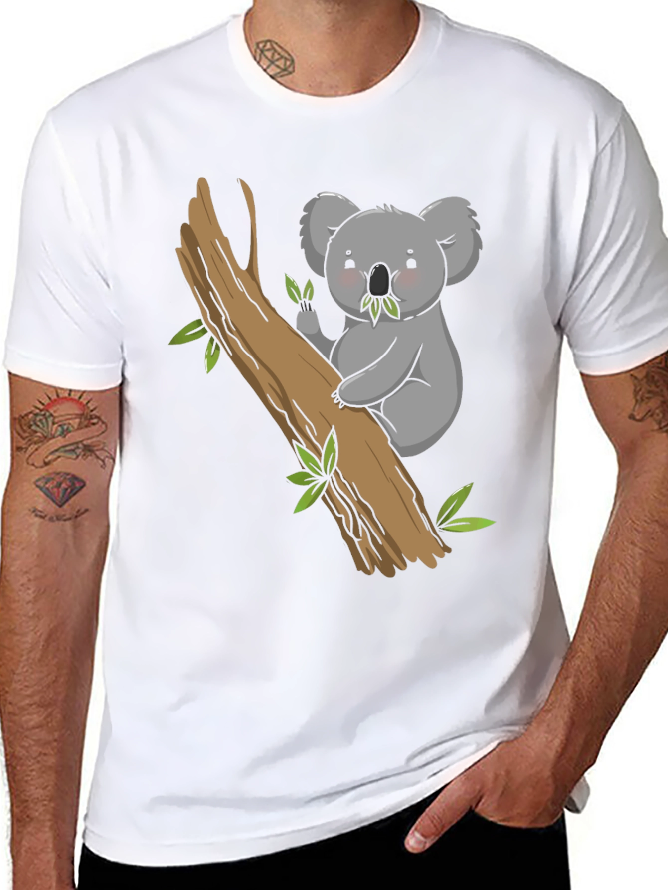 Cute Koala Bear Tree T-Shirt