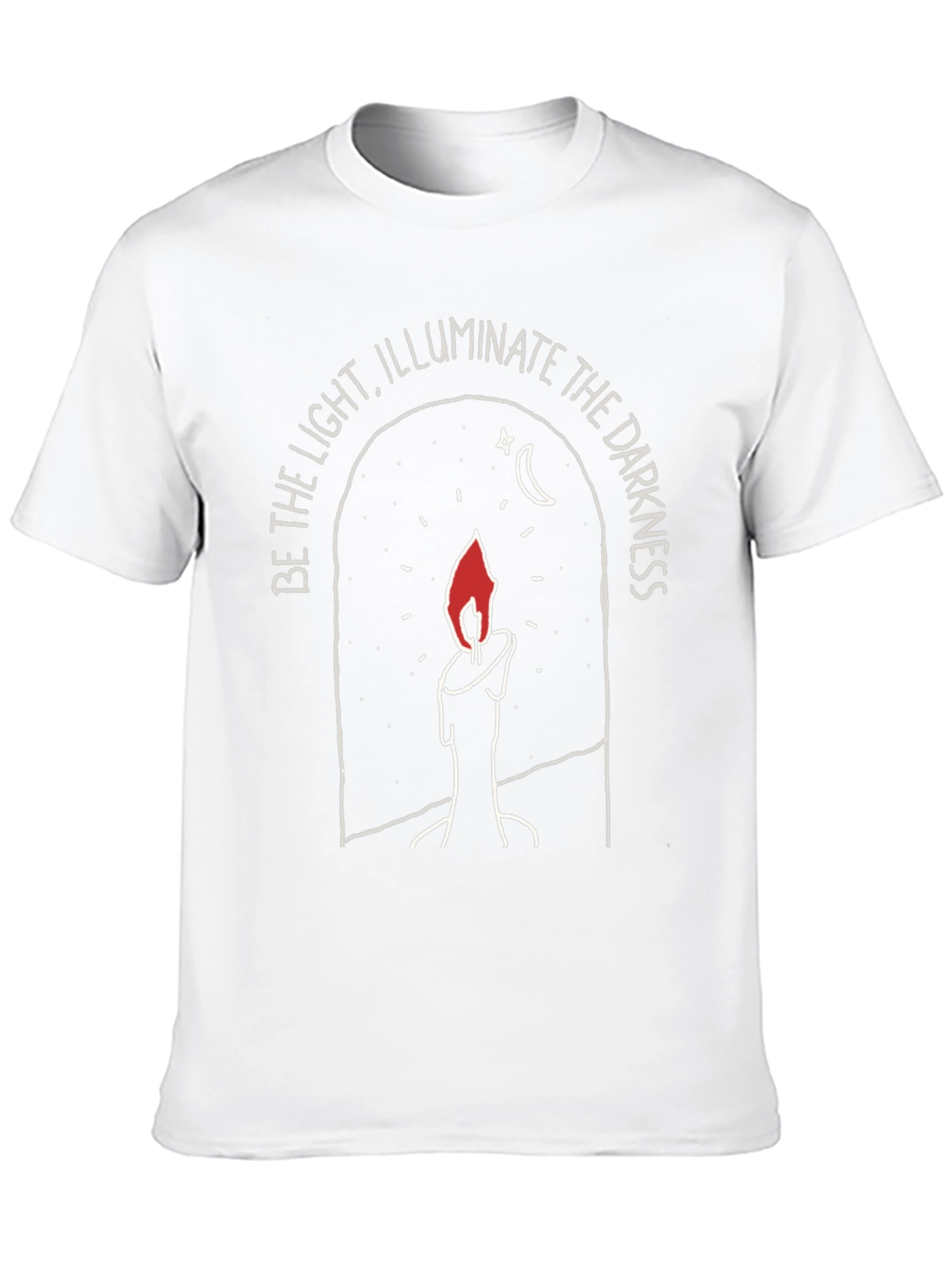 Candlelight Motivation Black T-Shirt
