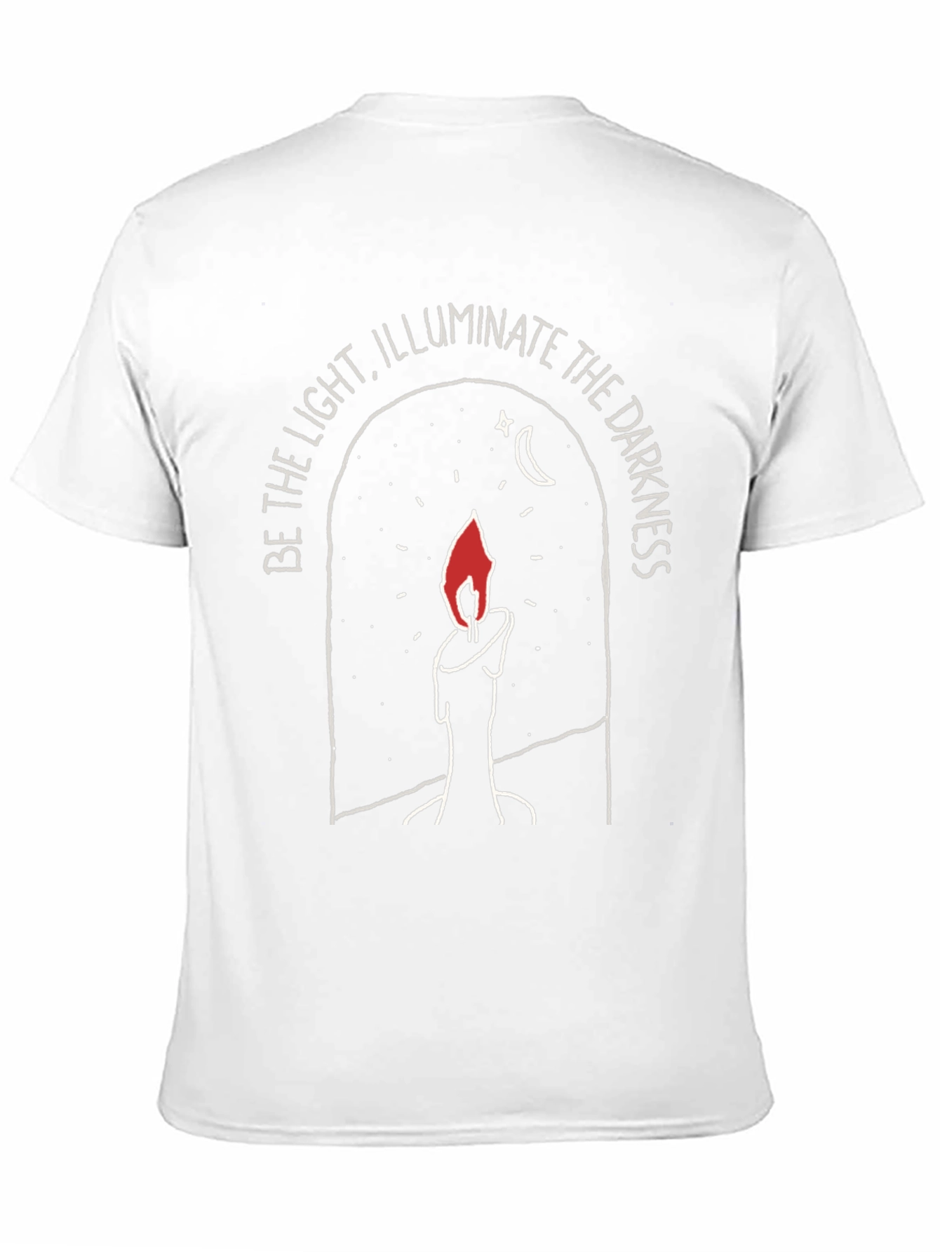 Candlelight Motivation Black T-Shirt
