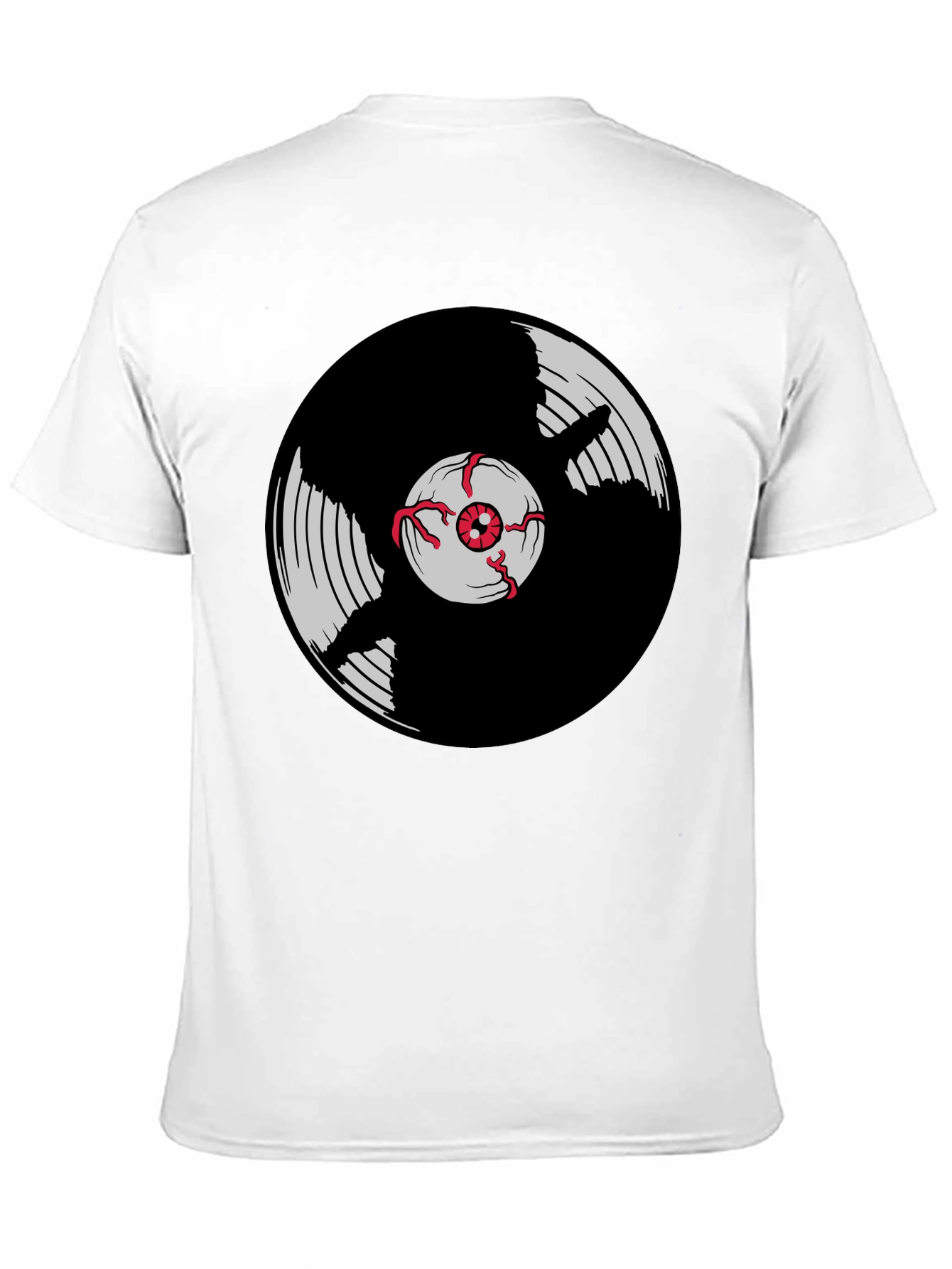 Vinyl Eye Graphic Tee - Black T-Shirt