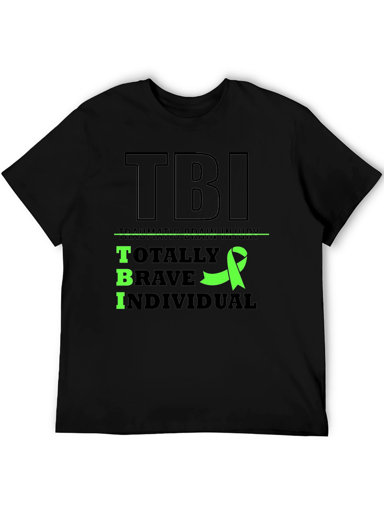TBI Awareness T-Shirt - Traumatic Brain Injury Support