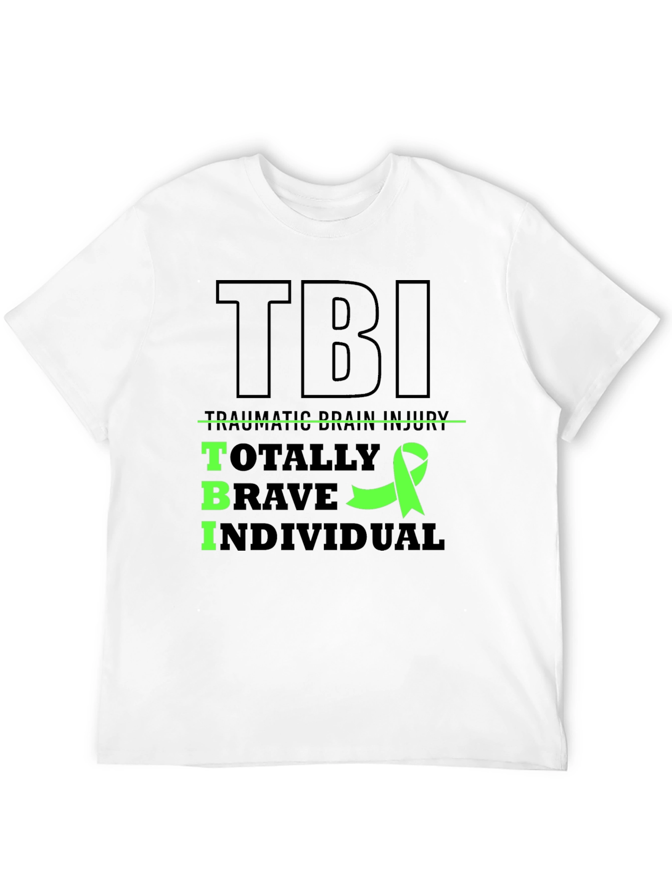 TBI Awareness T-Shirt - Traumatic Brain Injury Support