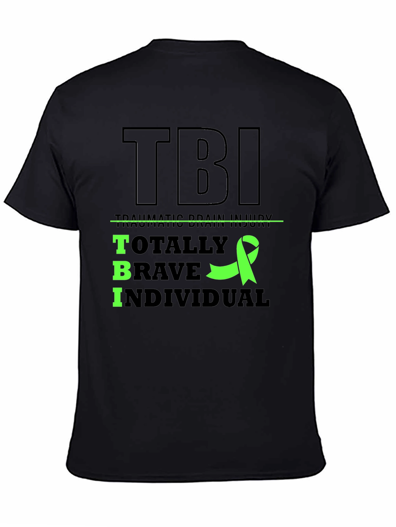 TBI Awareness T-Shirt - Traumatic Brain Injury Support