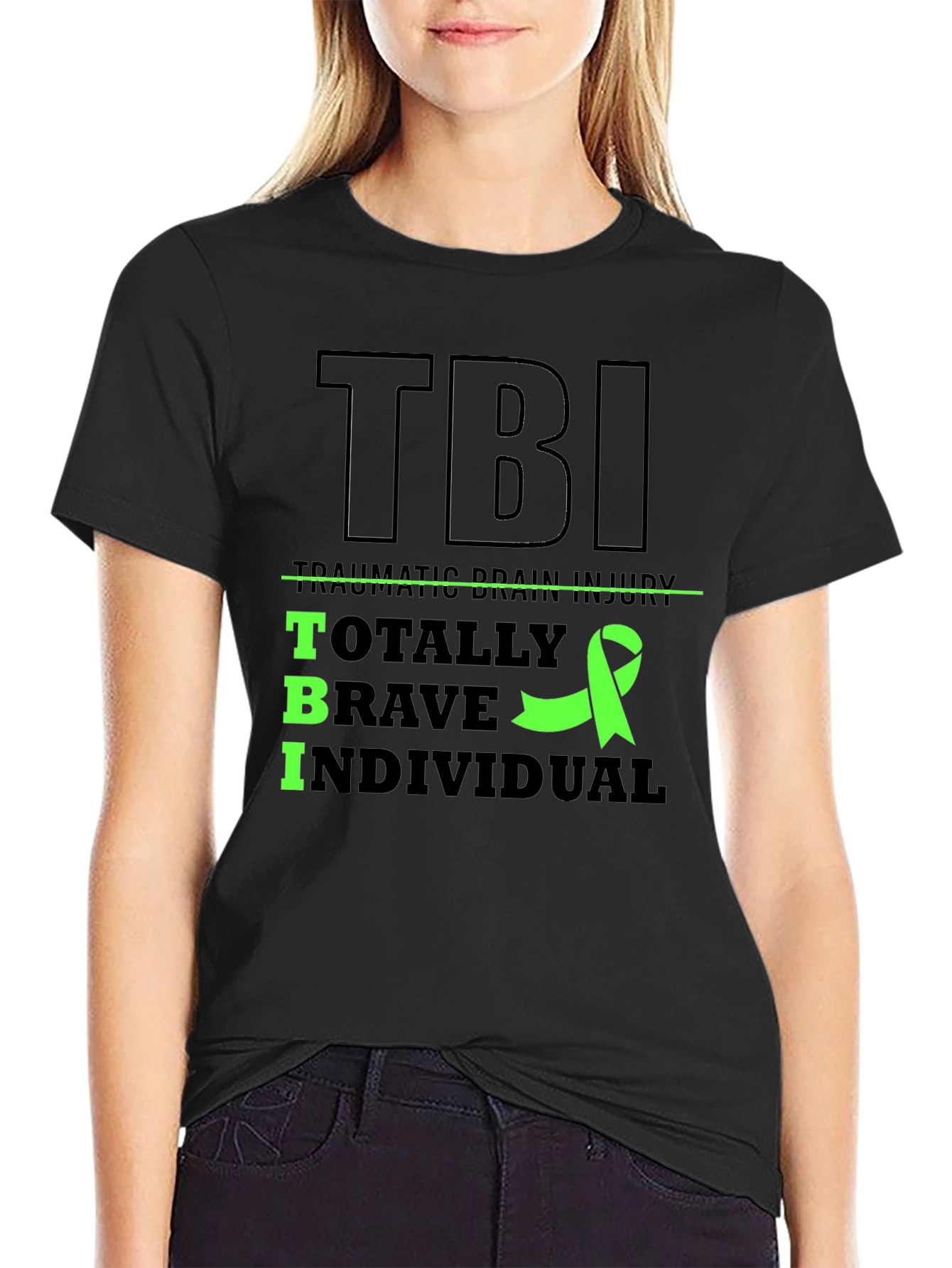 TBI Awareness T-Shirt - Traumatic Brain Injury Support