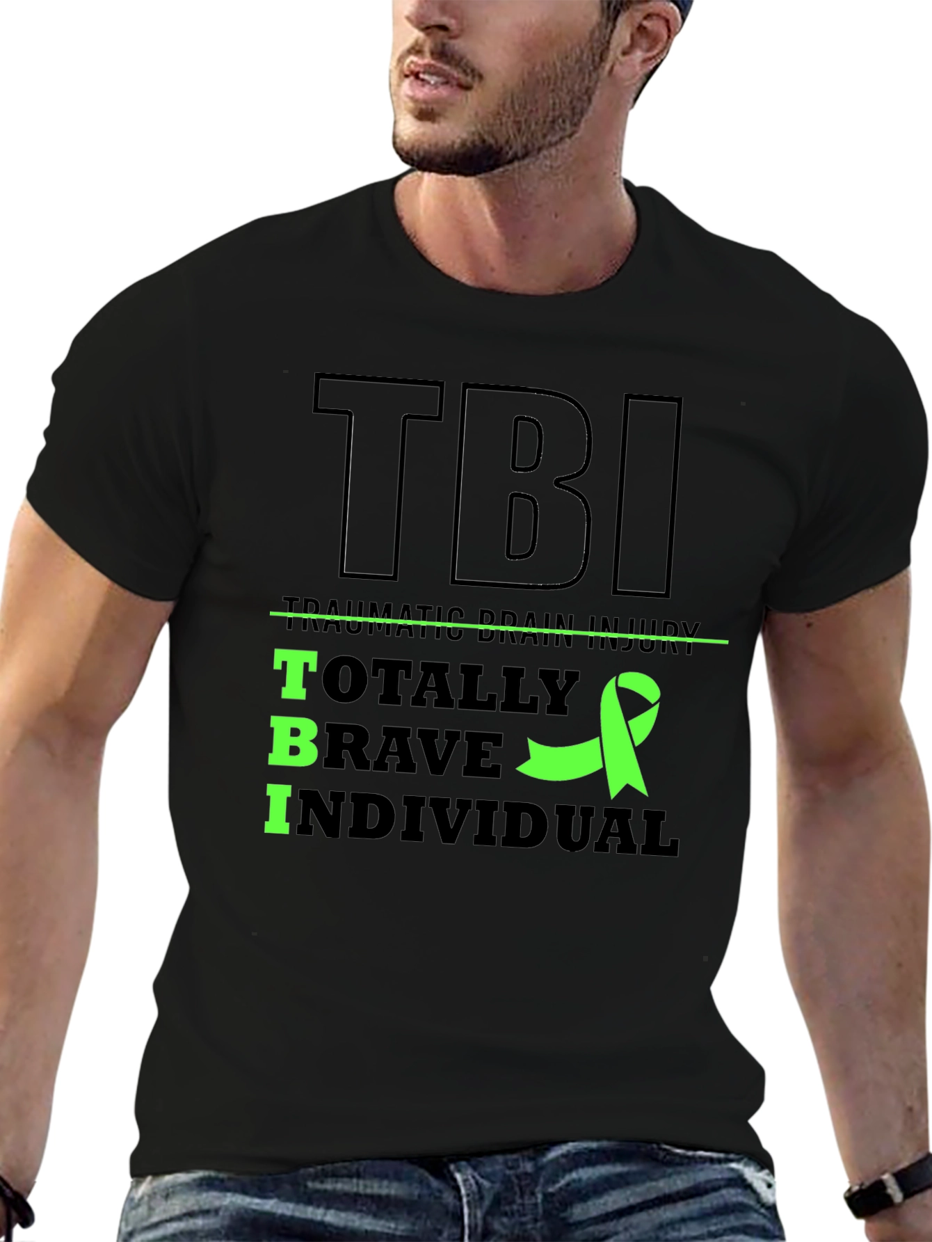 TBI Awareness T-Shirt - Traumatic Brain Injury Support