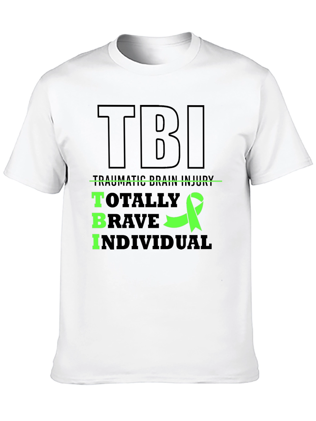 TBI Awareness T-Shirt - Traumatic Brain Injury Support