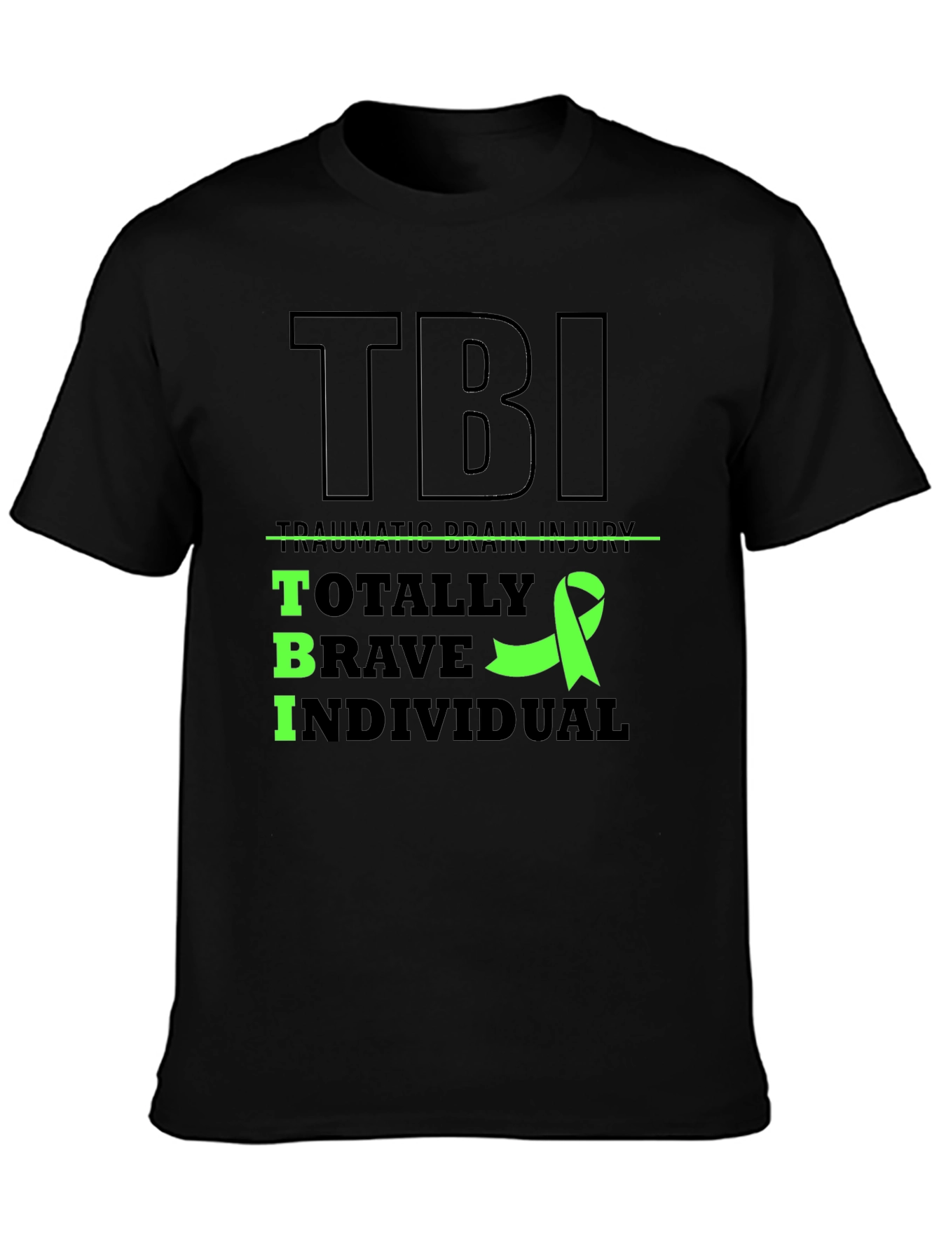 TBI Awareness T-Shirt - Traumatic Brain Injury Support