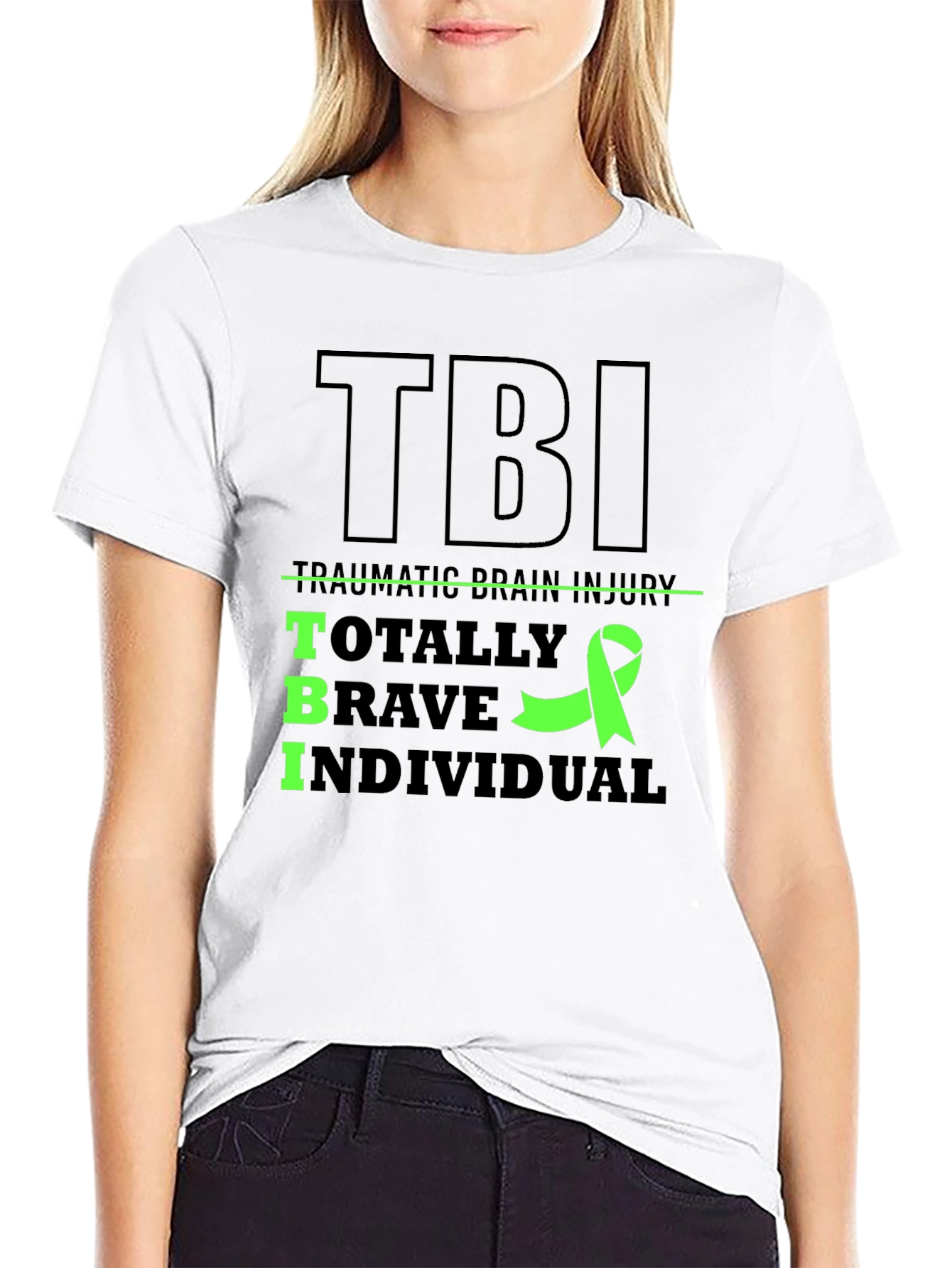 TBI Awareness T-Shirt - Traumatic Brain Injury Support