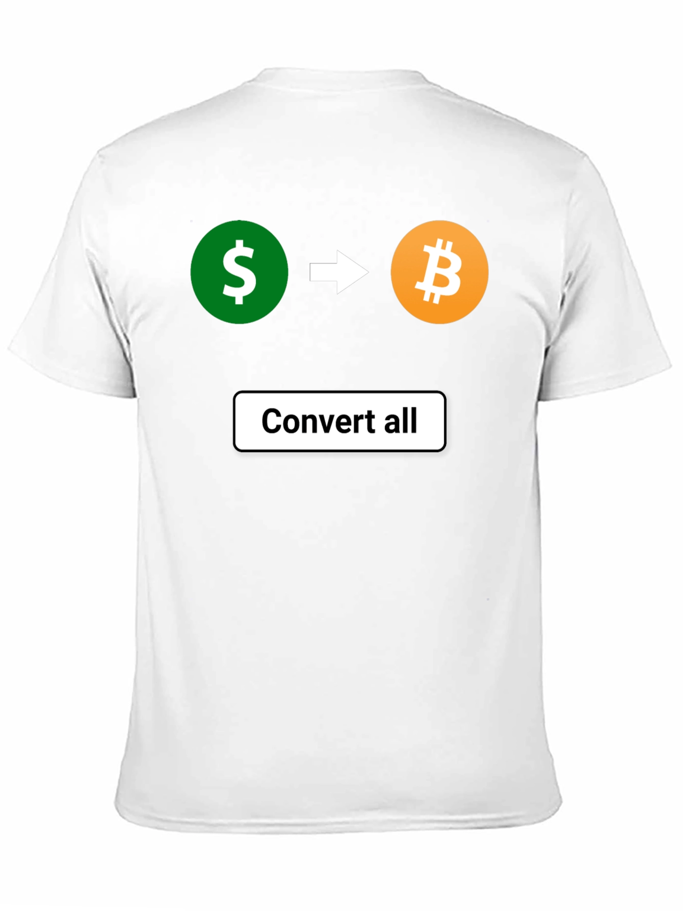 Convert All T-Shirt - Cryptocurrency Bitcoin Tee
