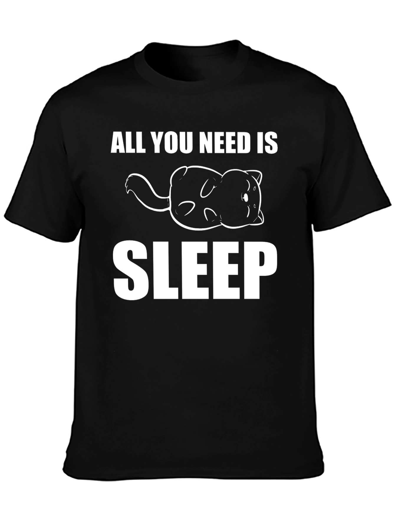 All You Need Is Sleep Cat T-Shirt