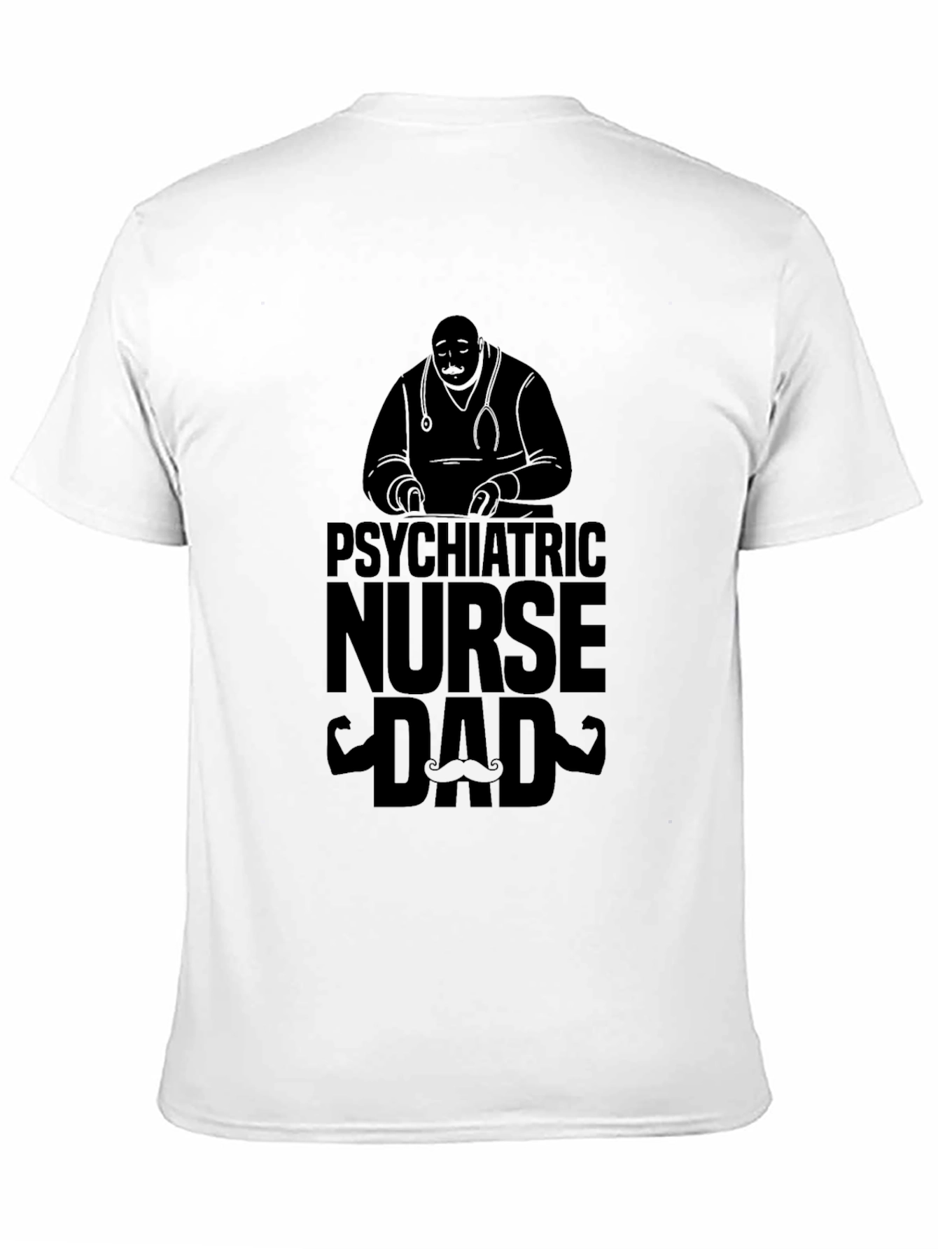 Psychiatric Nurse Dad Graphic Tee