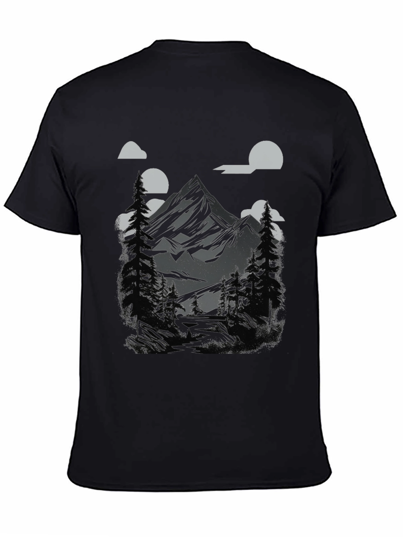Mountain Landscape Graphic Tee