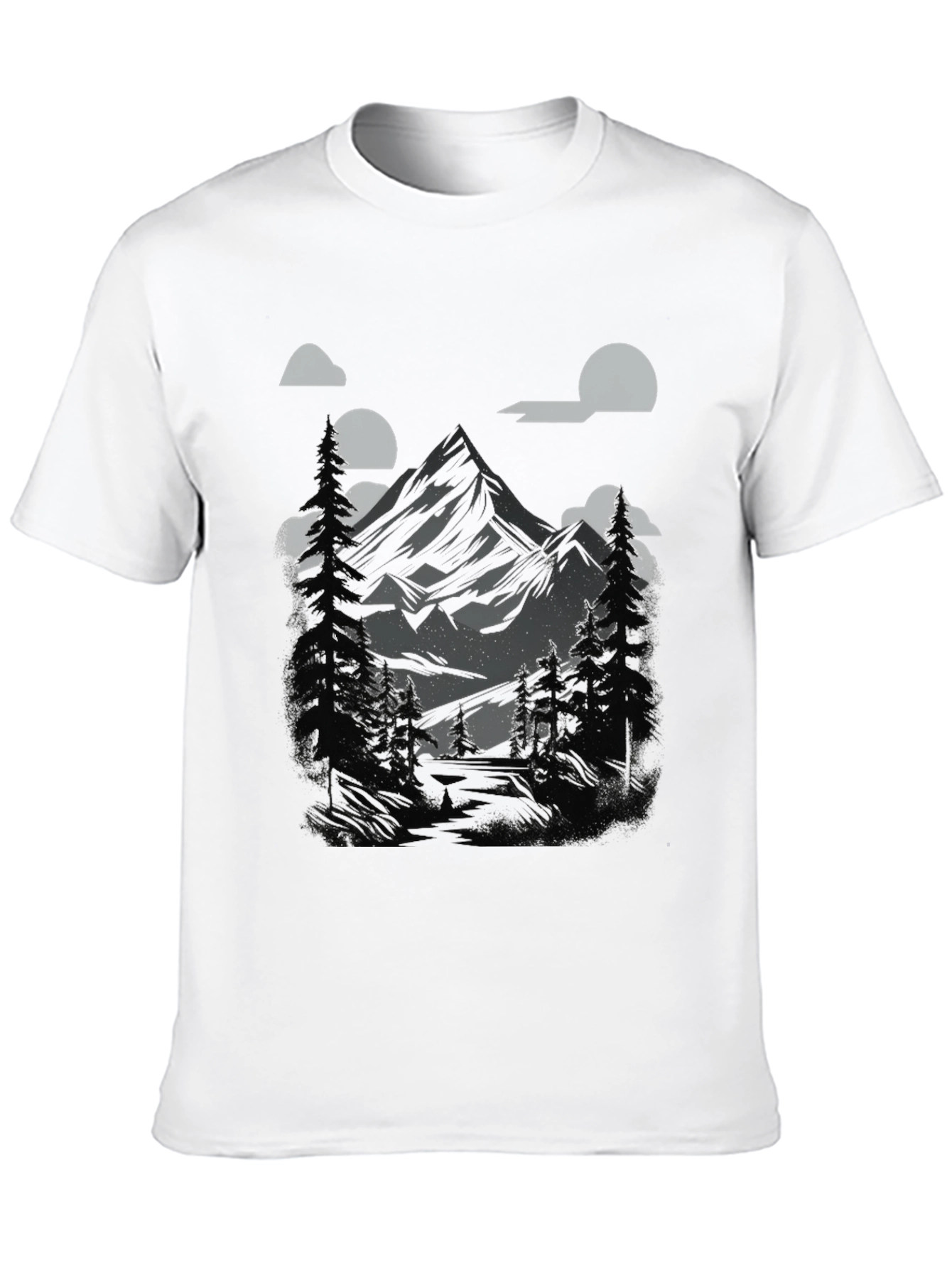 Mountain Landscape Graphic Tee