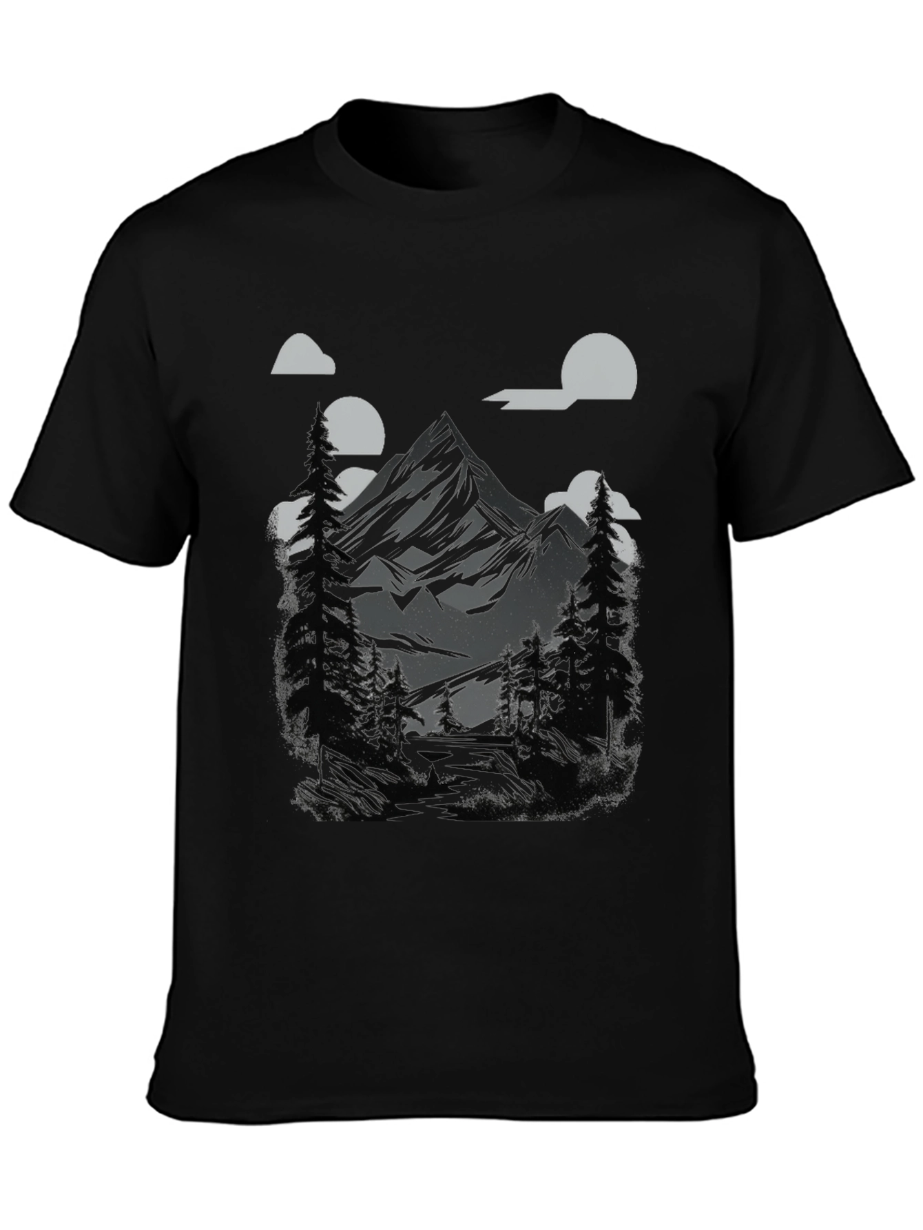 Mountain Landscape Graphic Tee