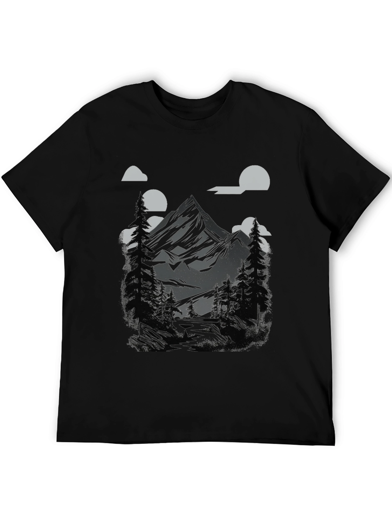 Mountain Landscape Graphic Tee