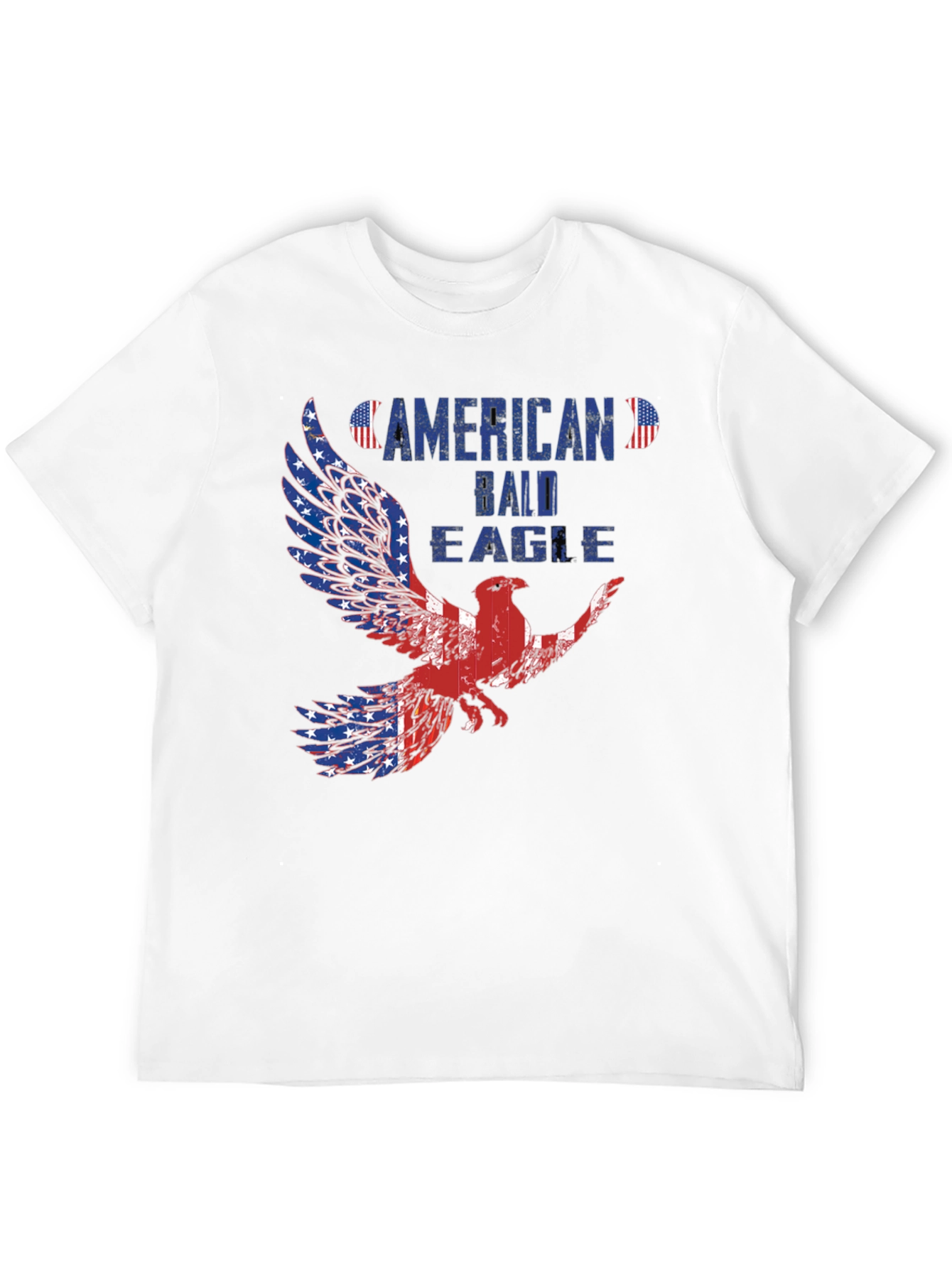 American Bald Eagle Patriotic Graphic T-Shirt
