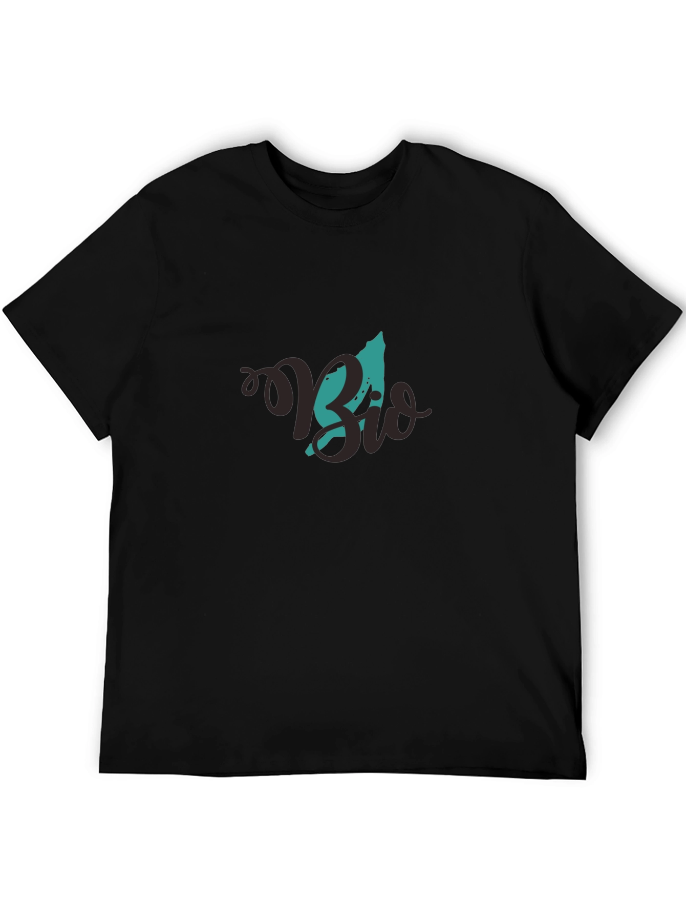 Bio T-Shirt - Black Graphic Tee