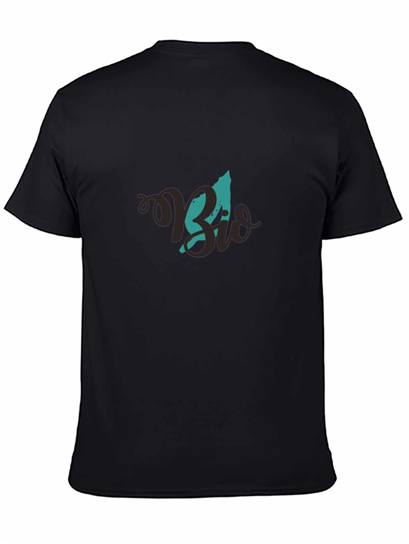 Bio T-Shirt - Black Graphic Tee