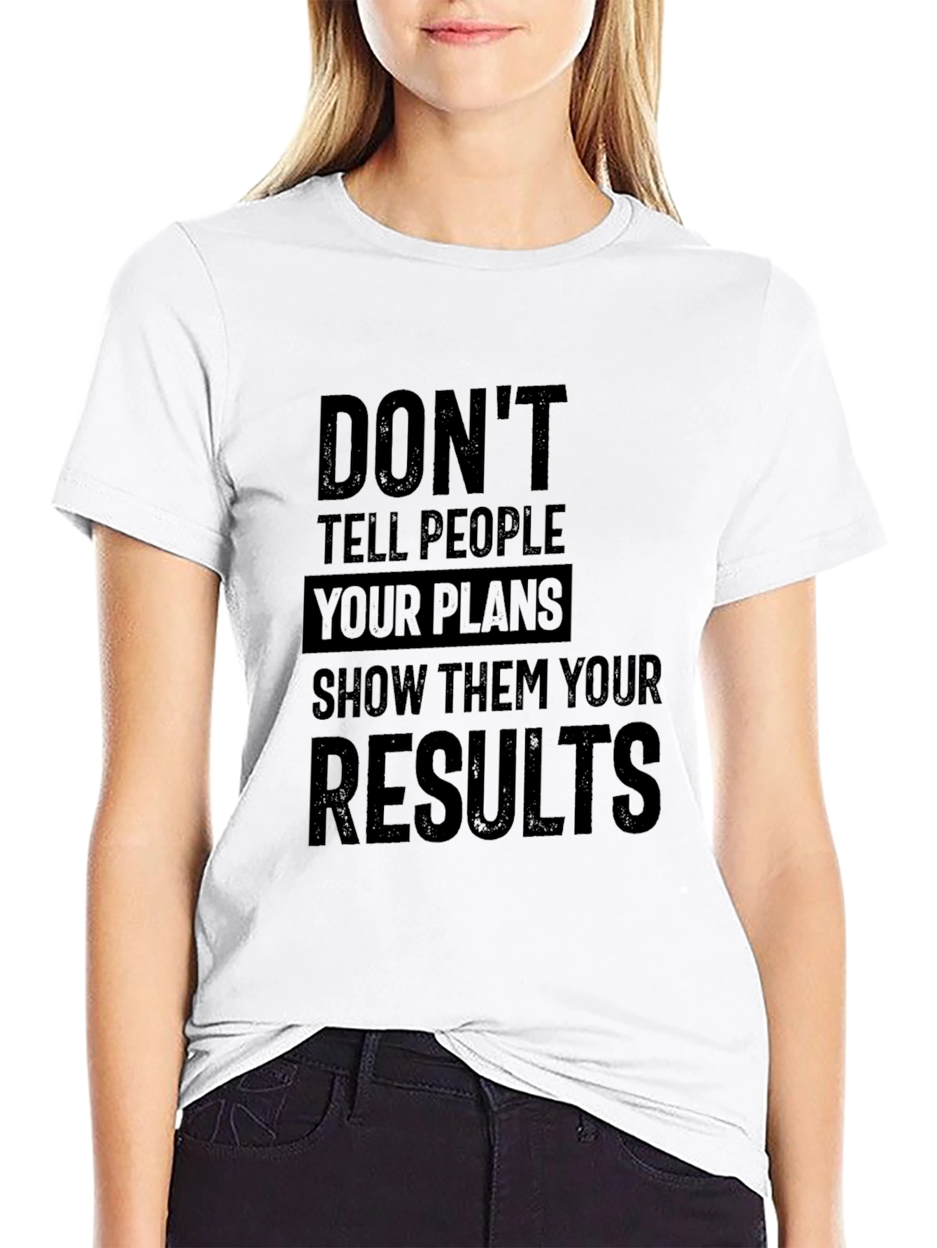 Motivational Graphic T-Shirt - Show Your Results