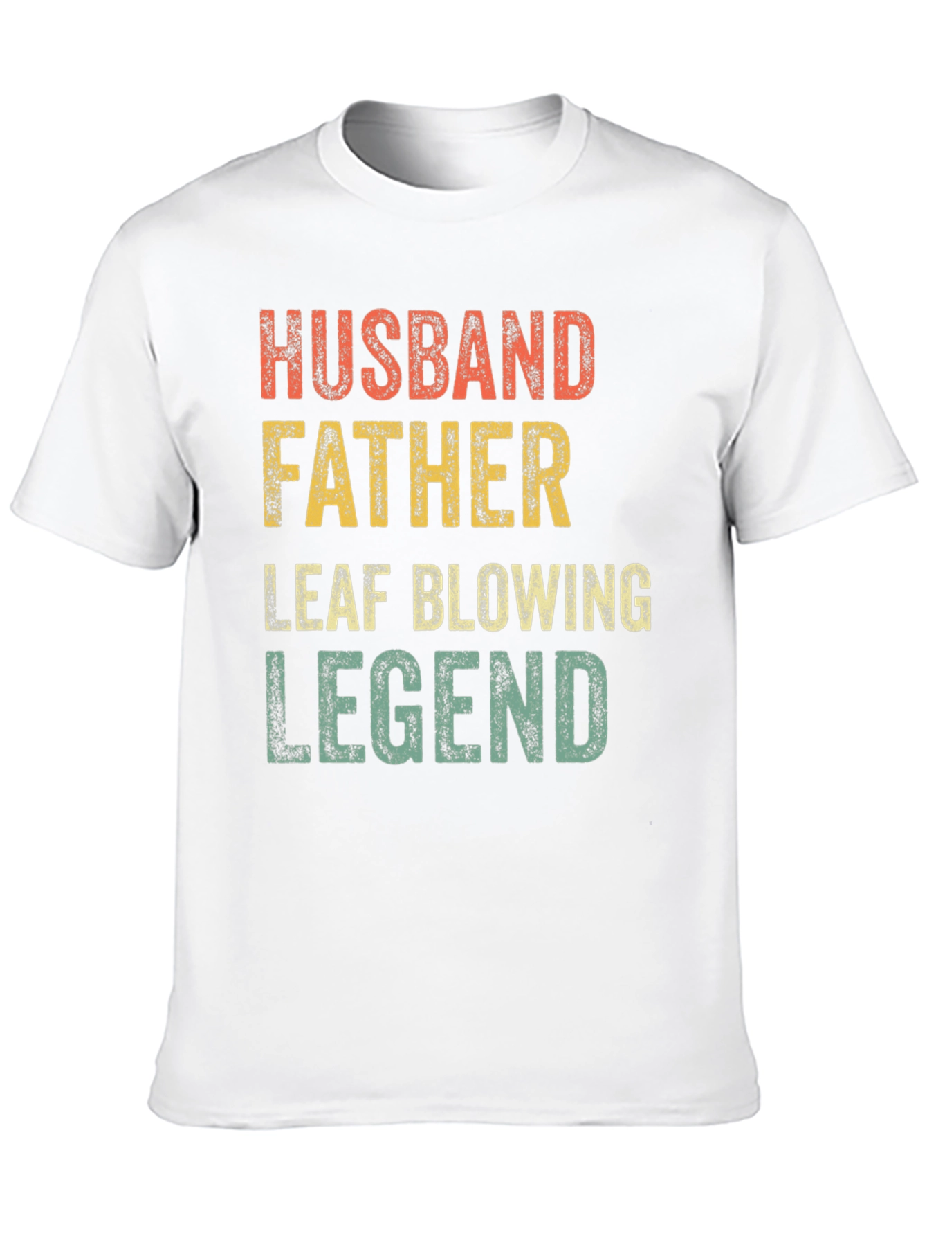 Husband Father Leaf Blowing Legend T-Shirt