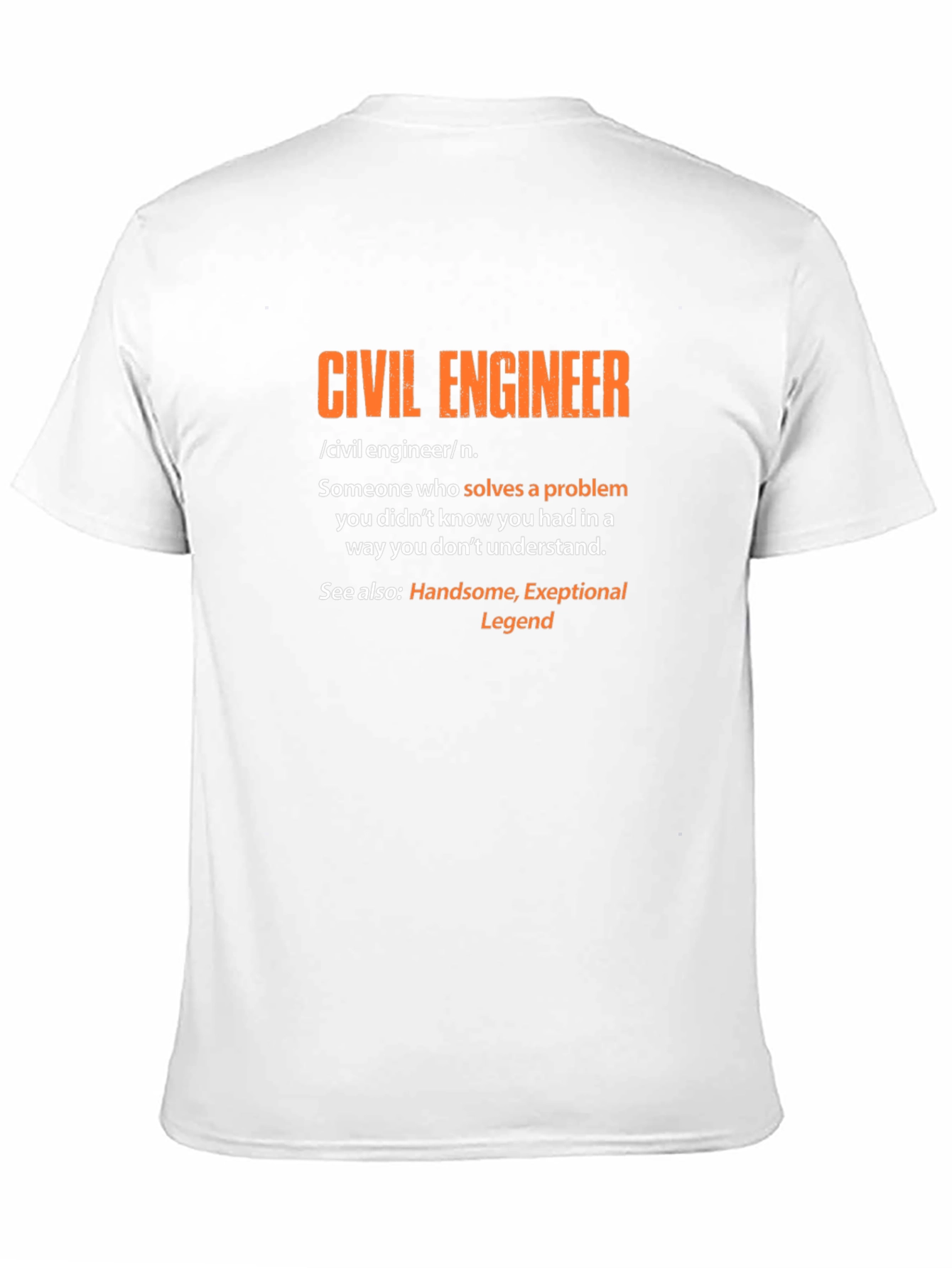 Civil Engineer Definition T-Shirt