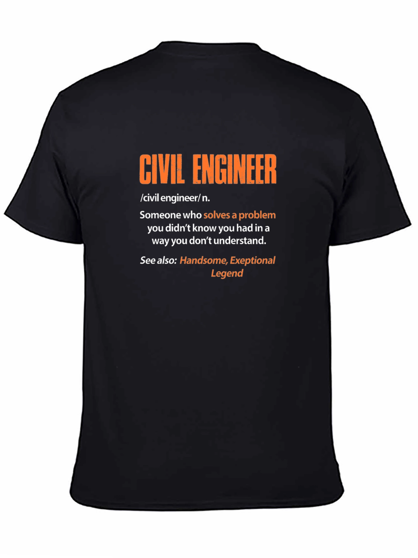 Civil Engineer Definition T-Shirt