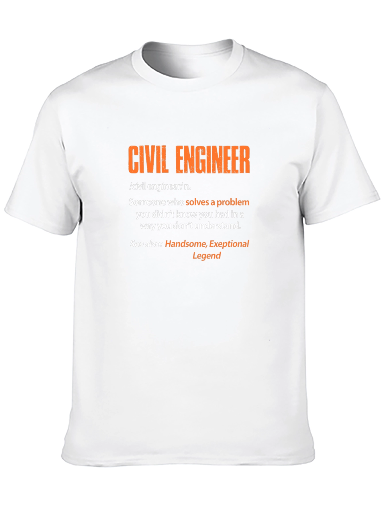 Civil Engineer Definition T-Shirt