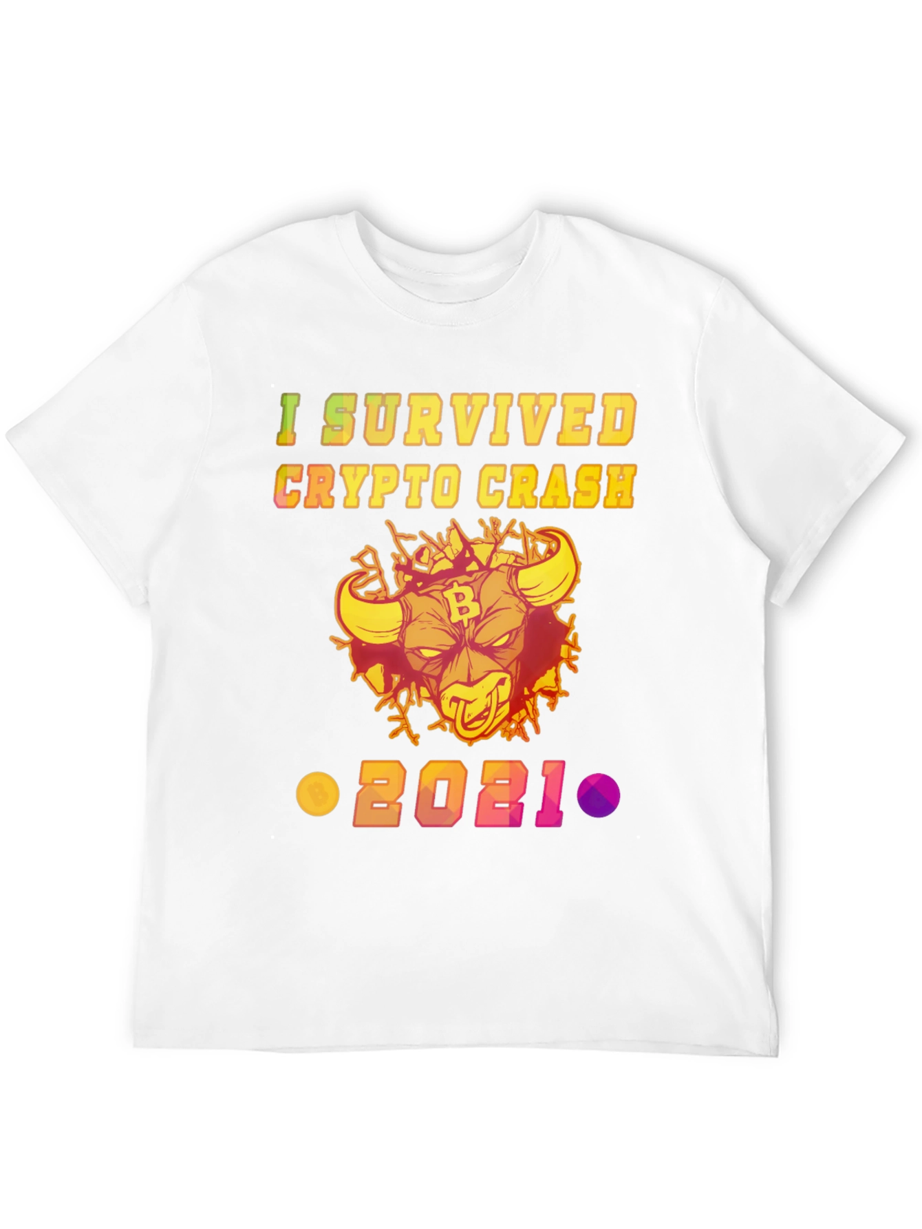 Crypto Crash Survivor 2021 T-Shirt