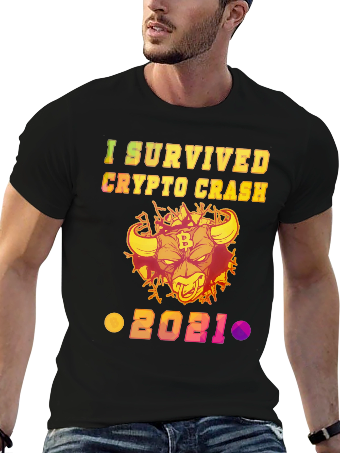 Crypto Crash Survivor 2021 T-Shirt