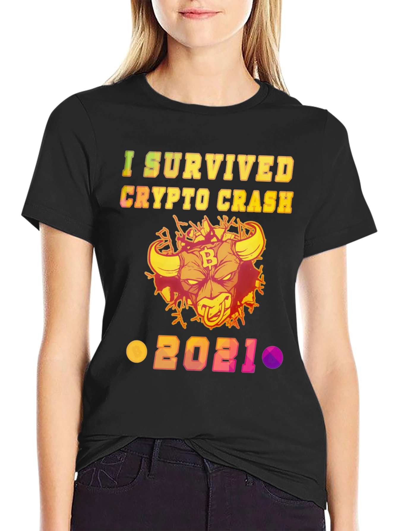 Crypto Crash Survivor 2021 T-Shirt