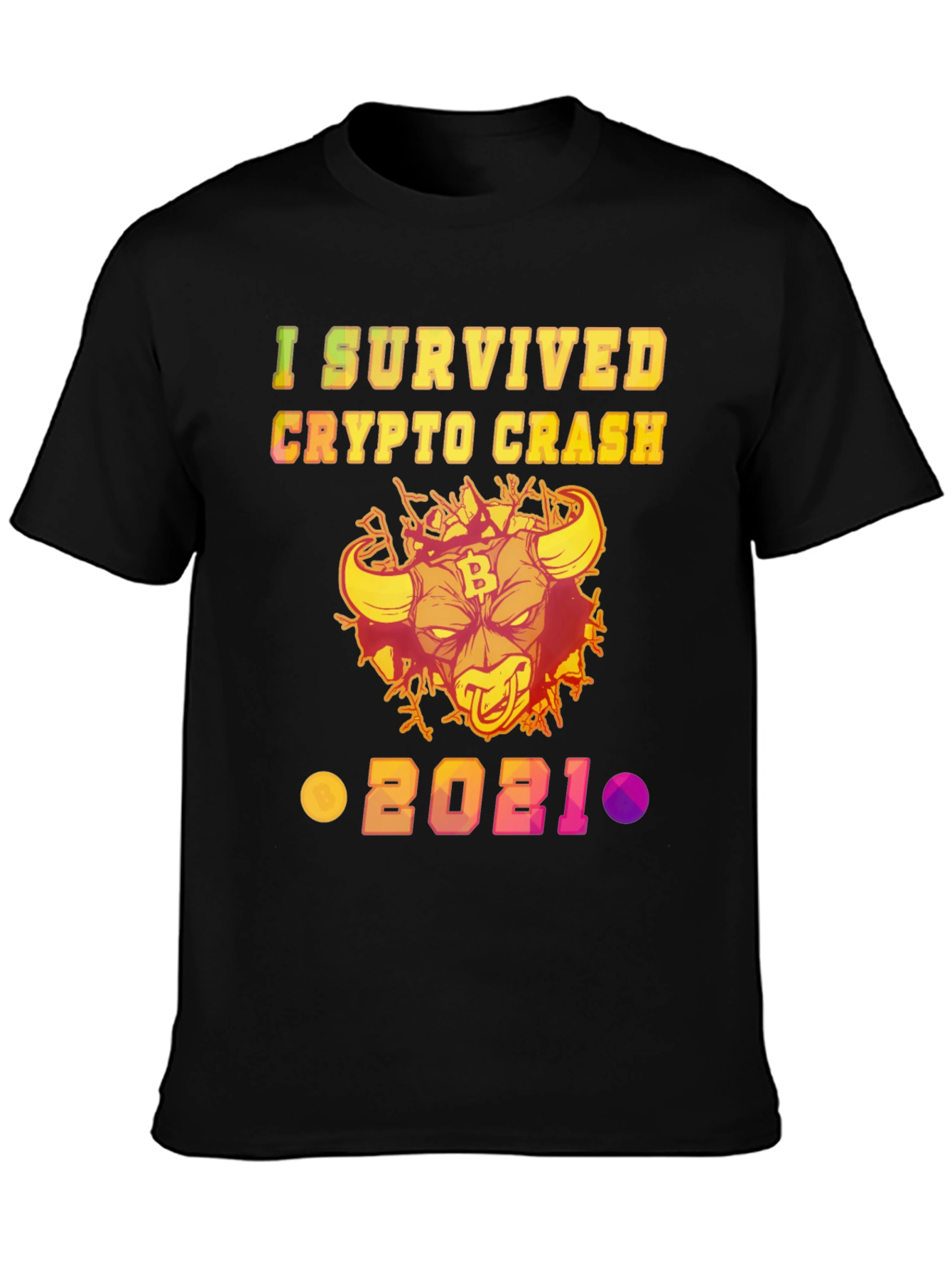 Crypto Crash Survivor 2021 T-Shirt