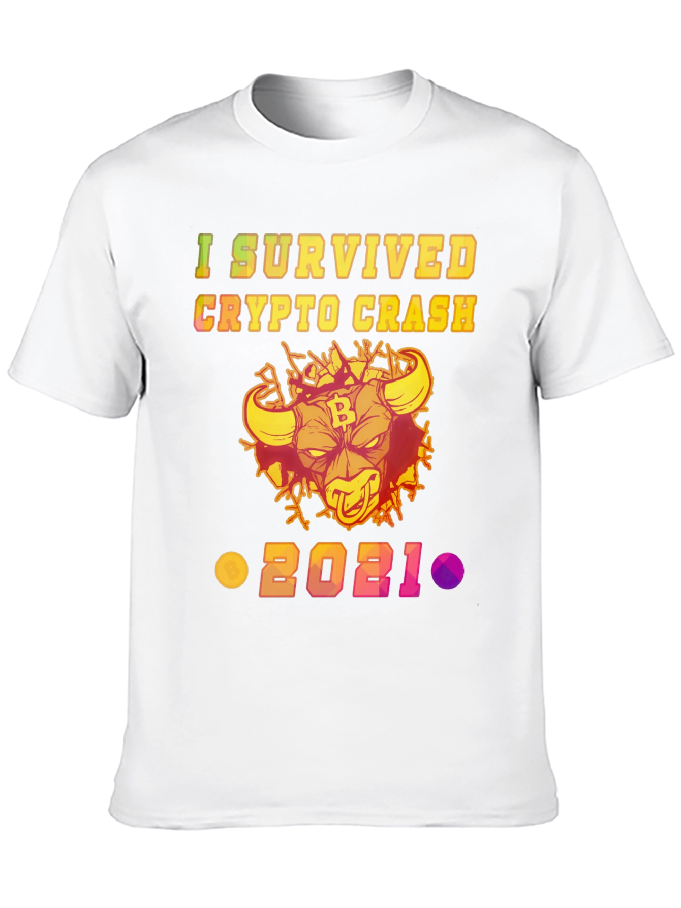 Crypto Crash Survivor 2021 T-Shirt