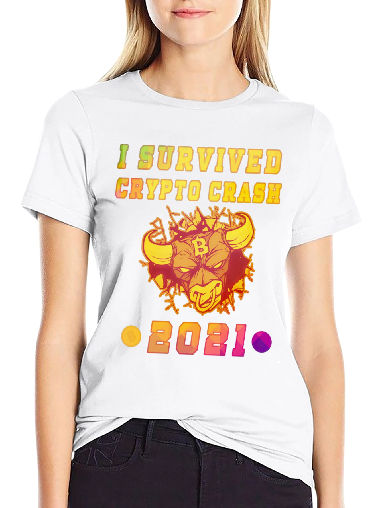 Crypto Crash Survivor 2021 T-Shirt
