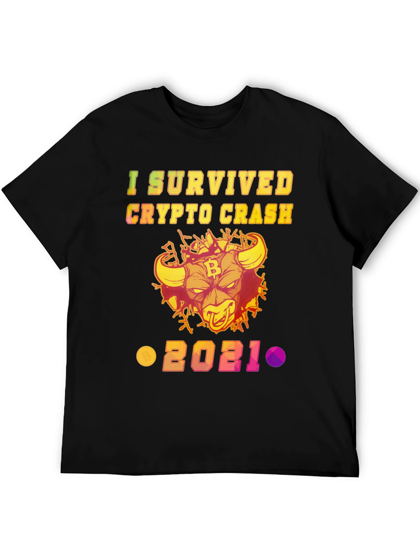 Crypto Crash Survivor 2021 T-Shirt