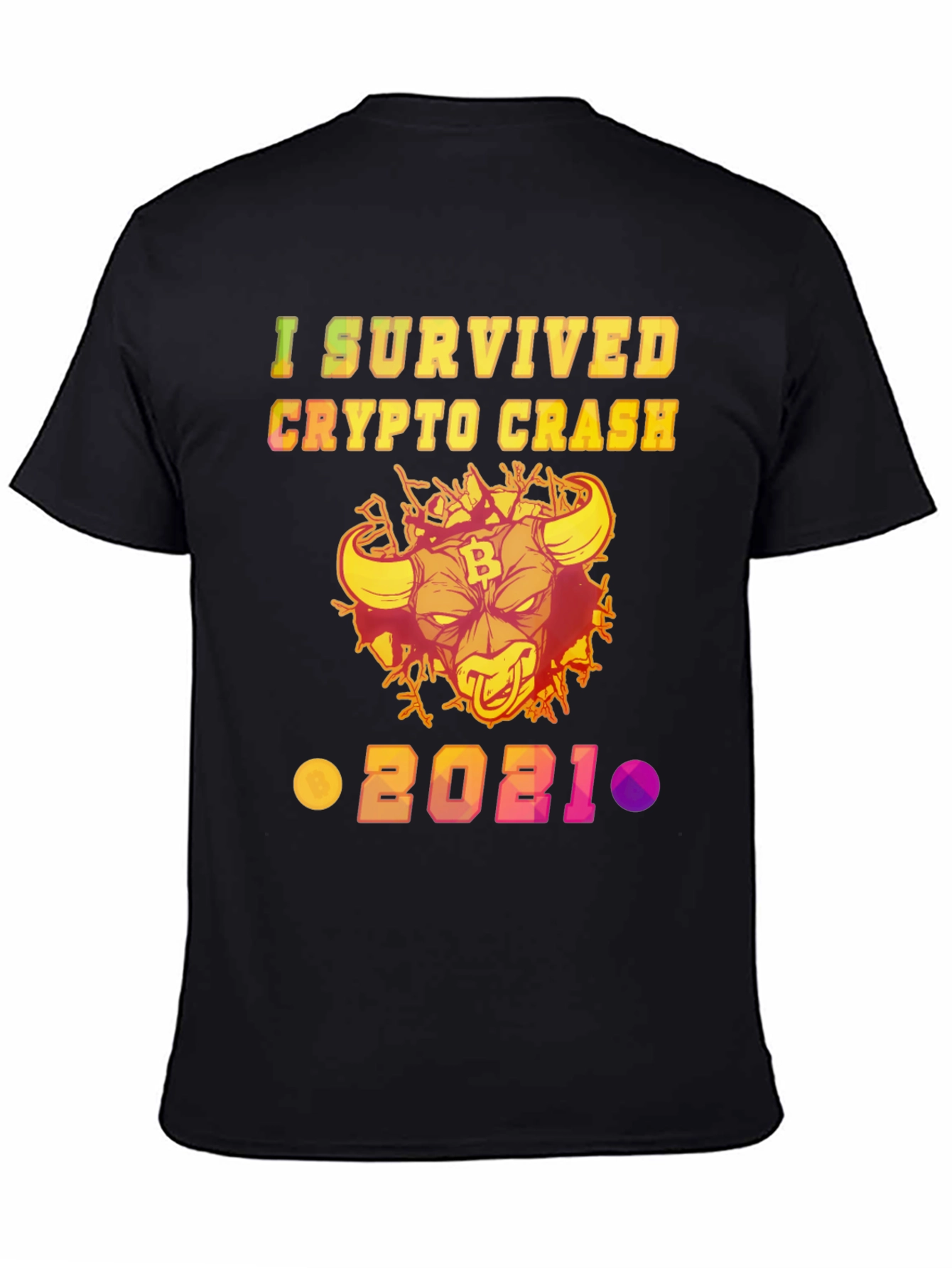 Crypto Crash Survivor 2021 T-Shirt