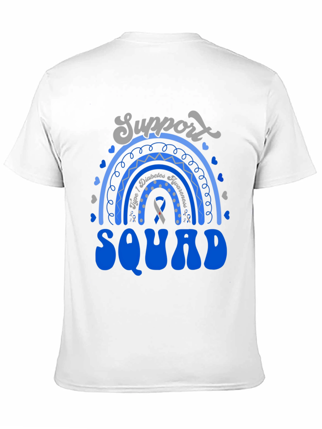 Diabetes Awareness Support Squad T-Shirt