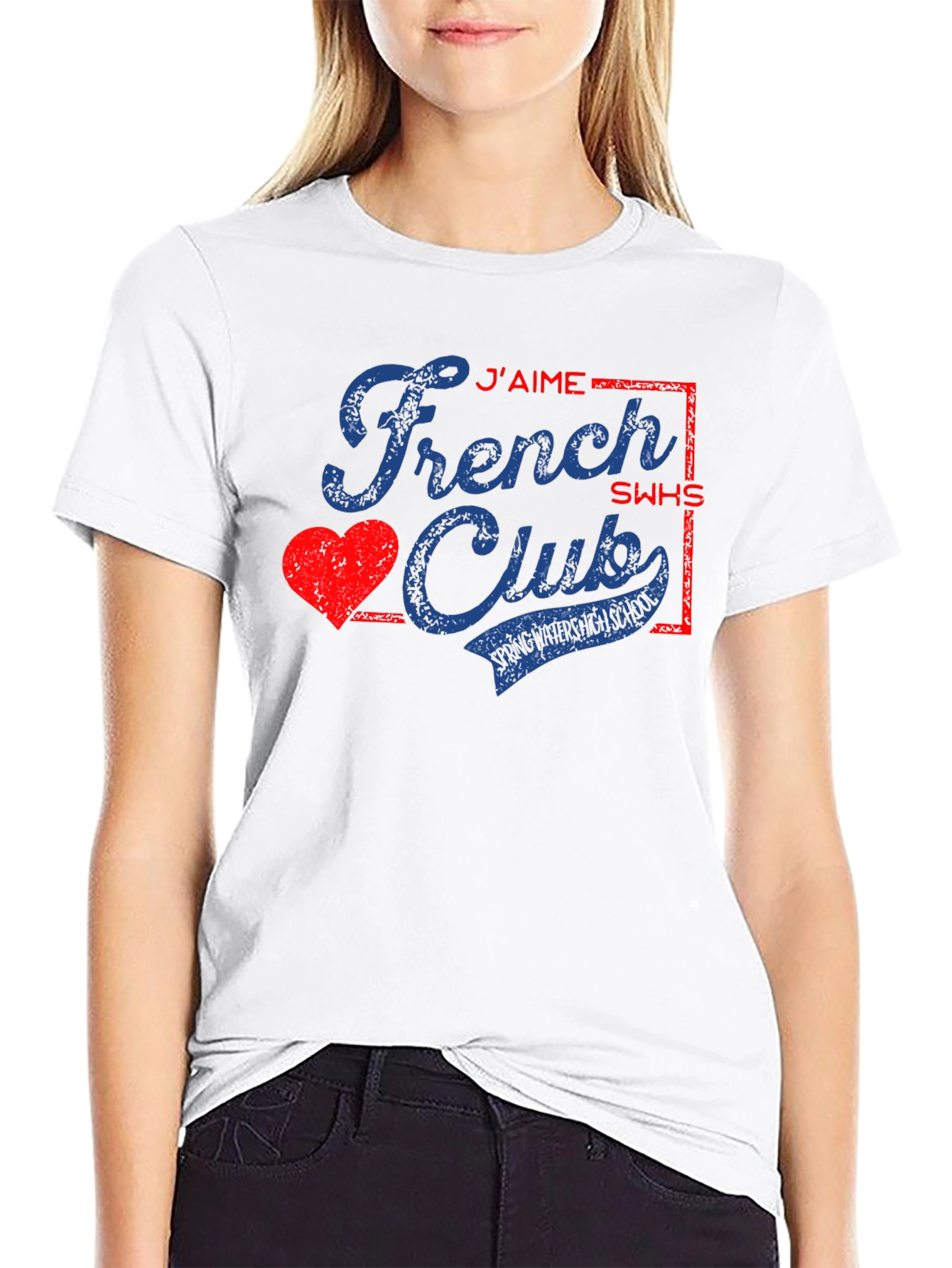 Jaime French Club Graphic T-Shirt