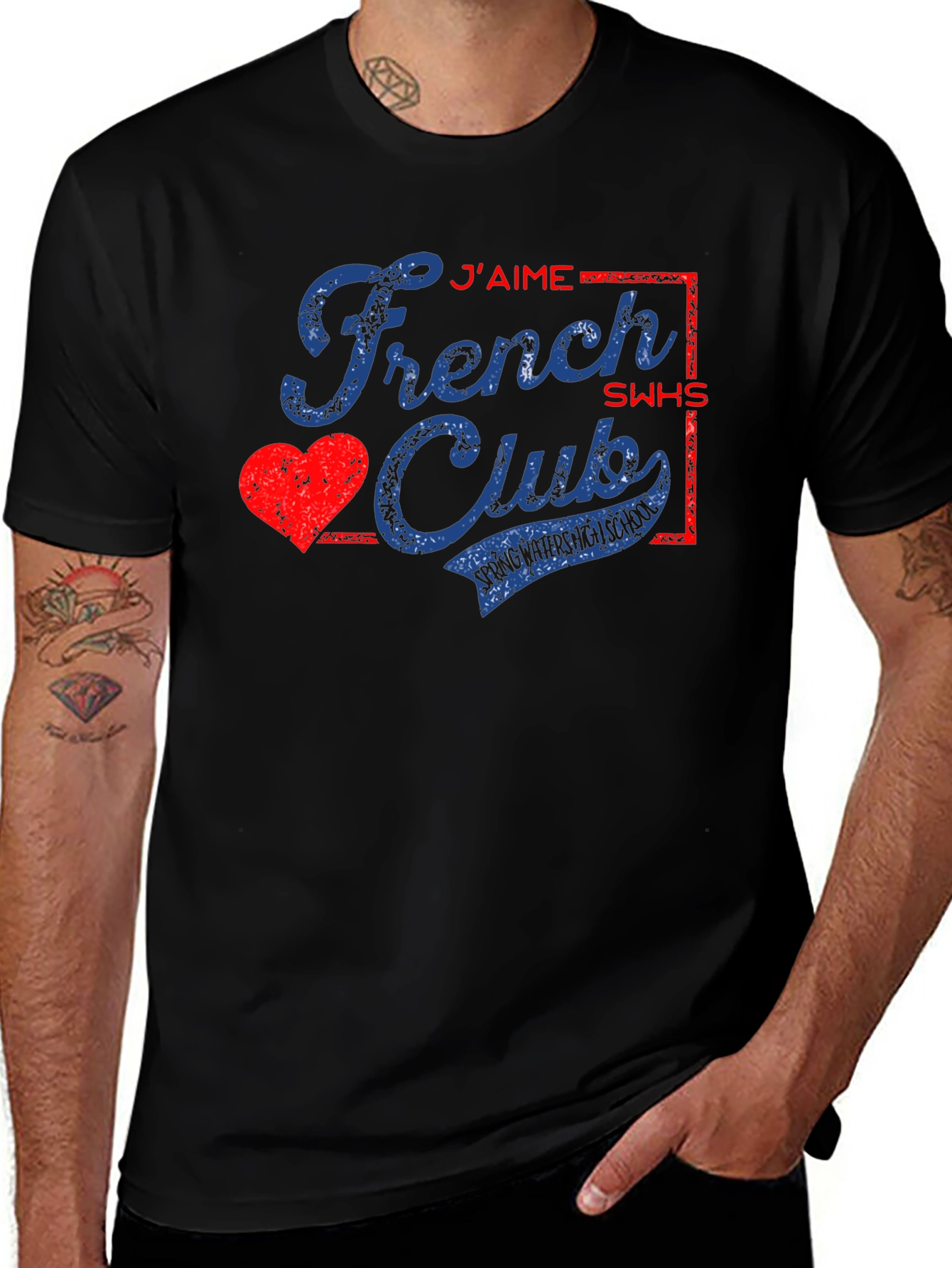 Jaime French Club Graphic T-Shirt