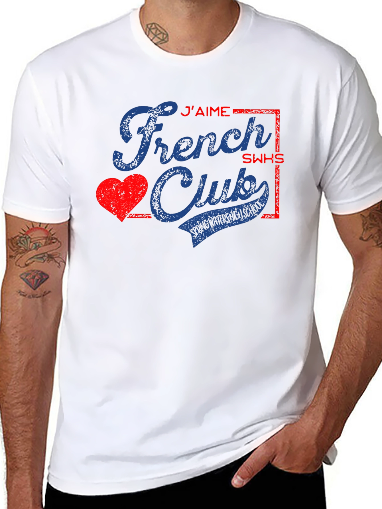 Jaime French Club Graphic T-Shirt