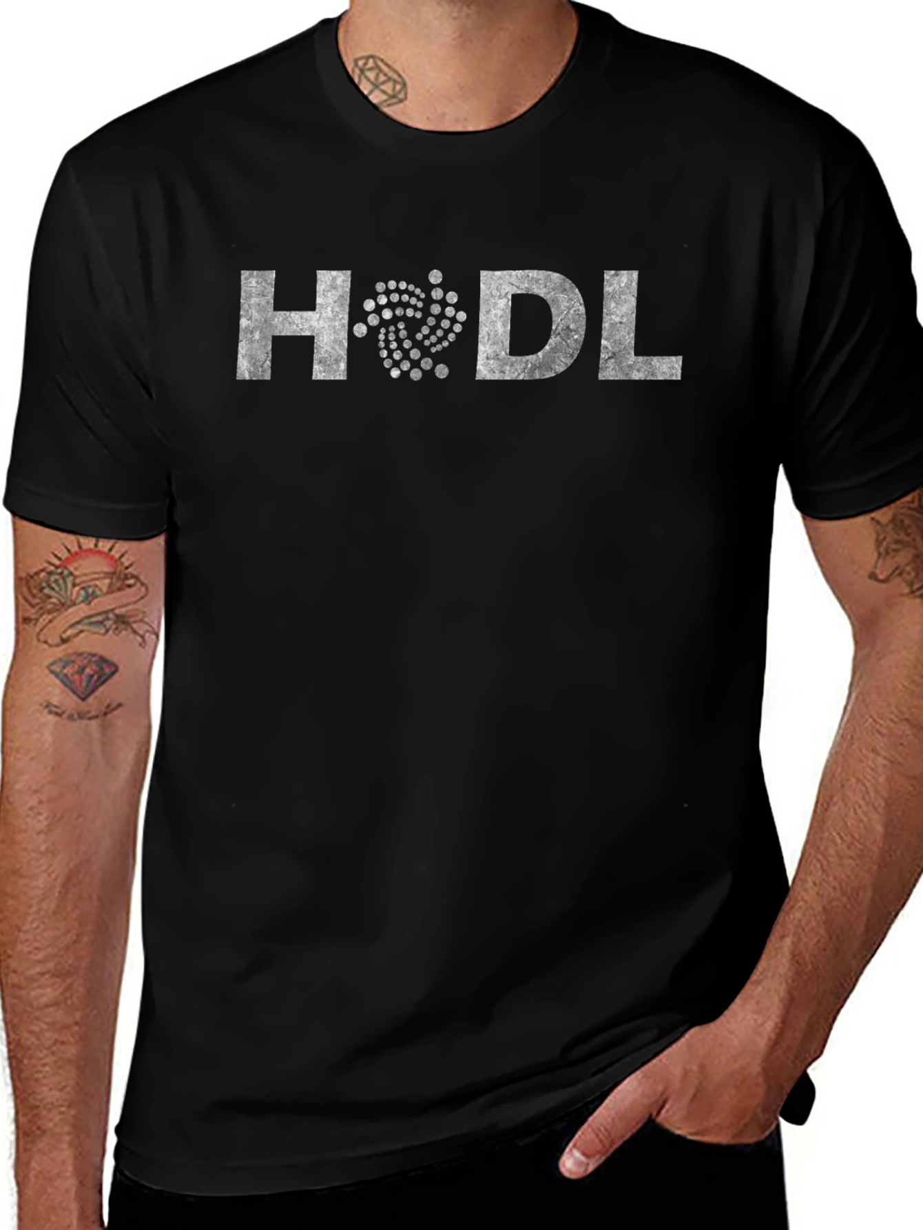 HODL Crypto T-Shirt - Black Tee