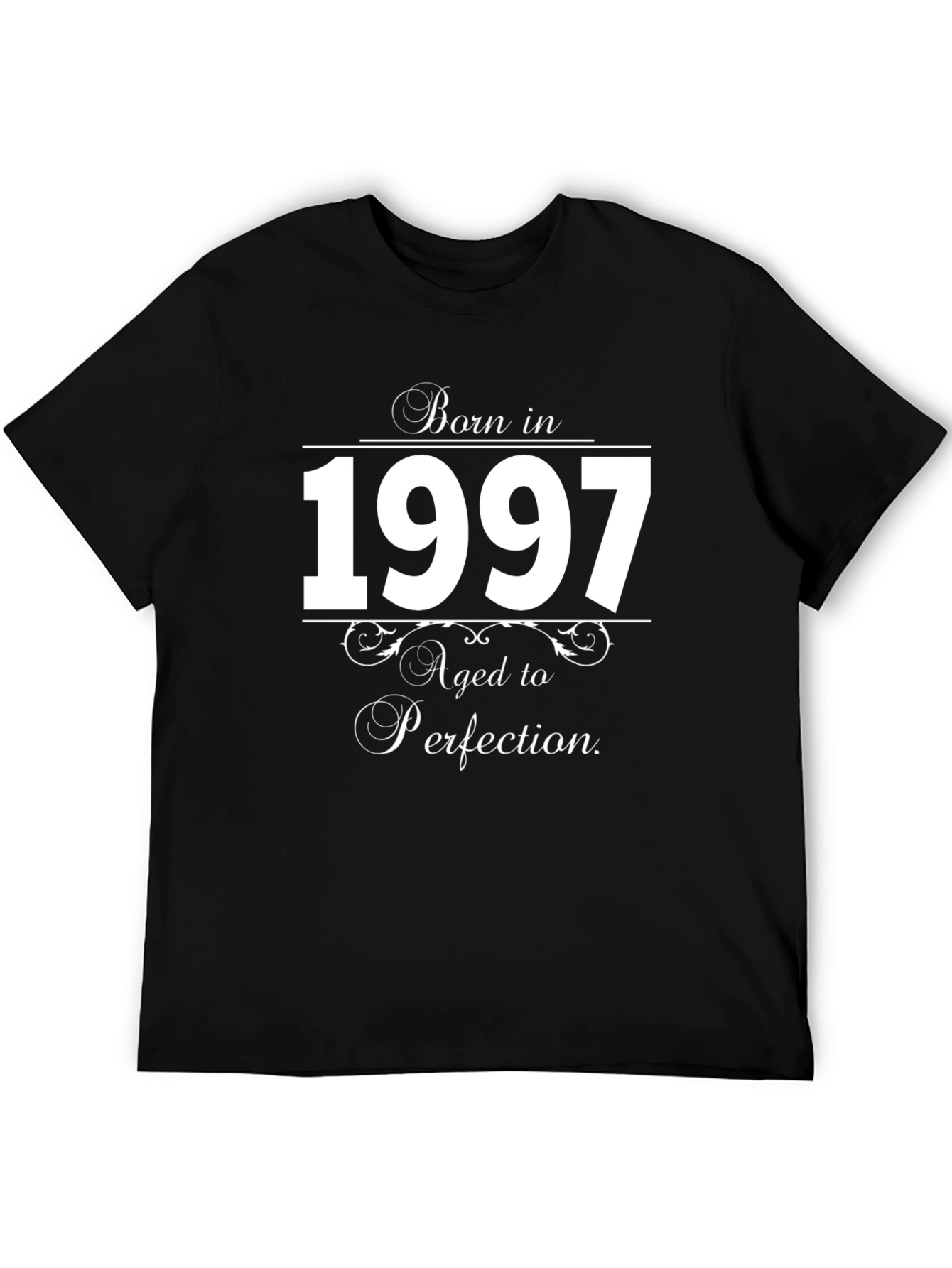 Born in 1997 Aged to Perfection Black T-Shirt