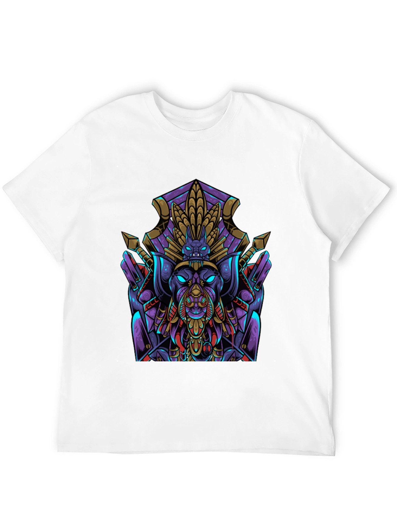 Robot Animal Graphic Tee - Cool Design