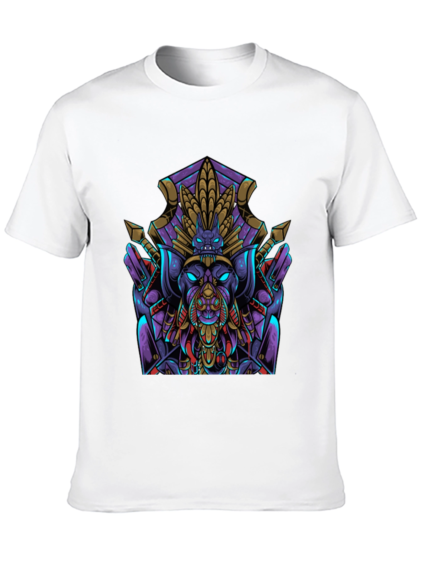 Robot Animal Graphic Tee - Cool Design