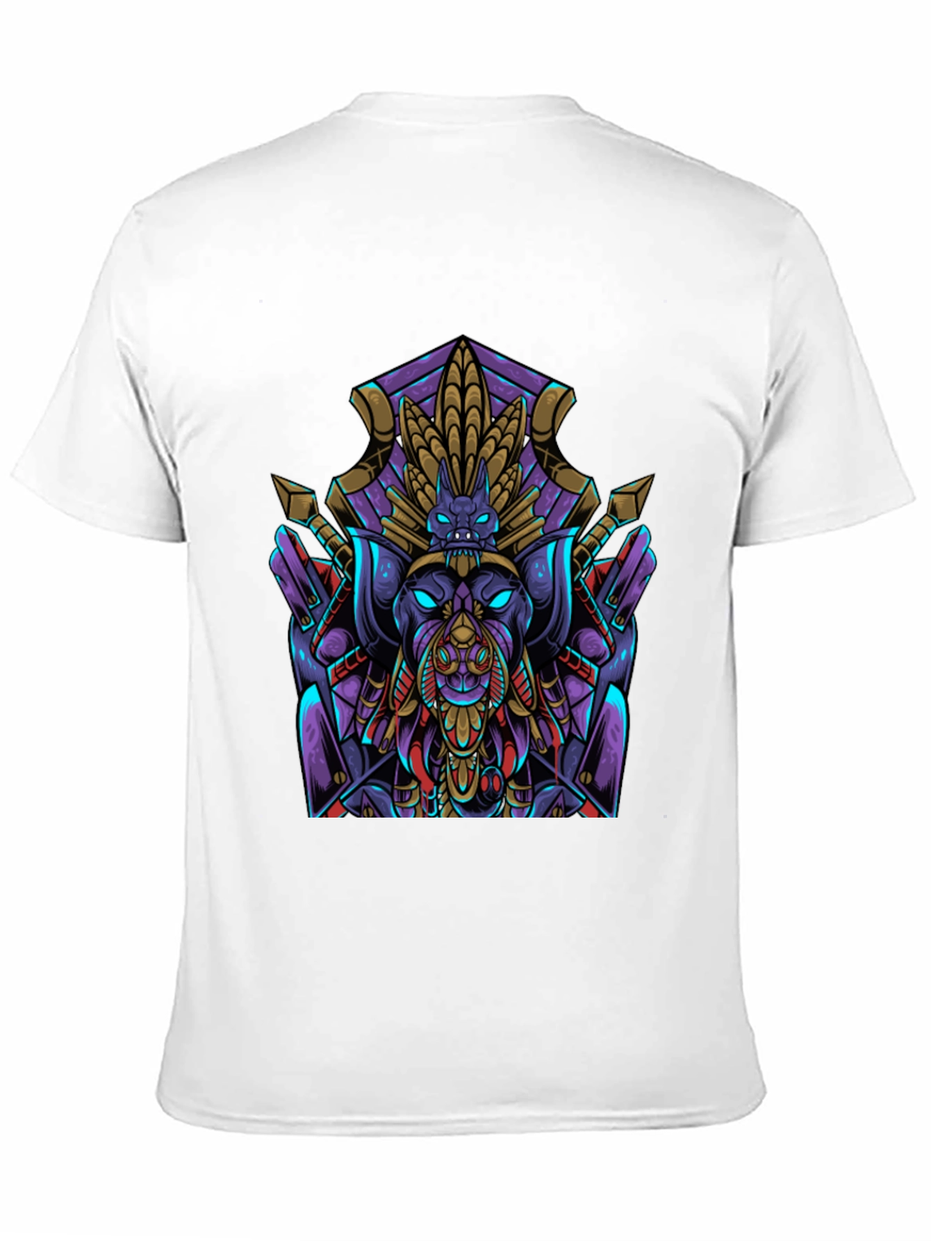 Robot Animal Graphic Tee - Cool Design