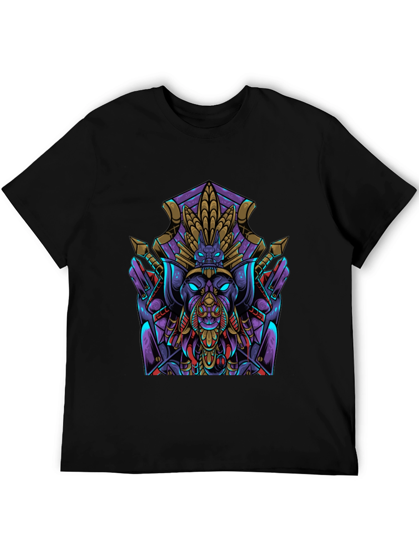 Robot Animal Graphic Tee - Cool Design