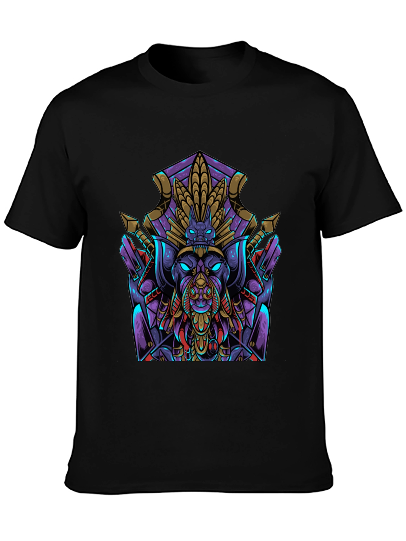 Robot Animal Graphic Tee - Cool Design