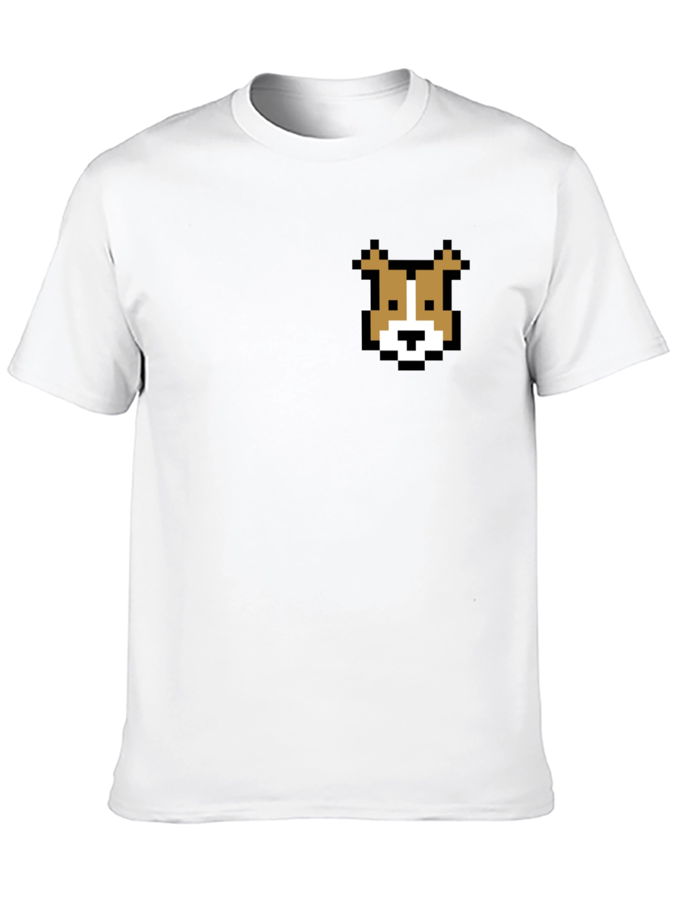 Pixel Dog T-Shirt - Retro Gaming Style Tee